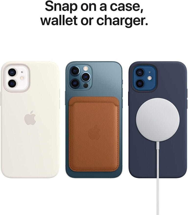 Silicone Backcover MagSafe Apple iPhone 12 (Pro) - Deep Navy - Afbeelding 6