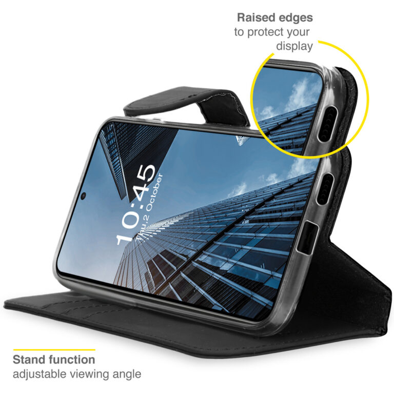 Accezz Wallet Softcase Bookcase Xiaomi Mi 11i - Zwart - Afbeelding 2