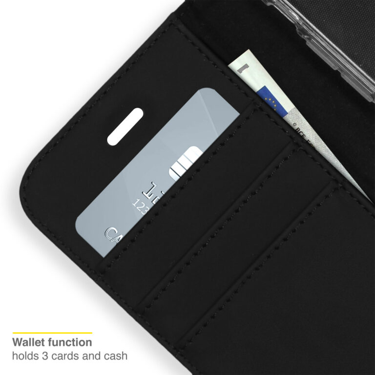 Accezz Wallet Softcase Bookcase Xiaomi Mi 11i - Zwart - Afbeelding 5
