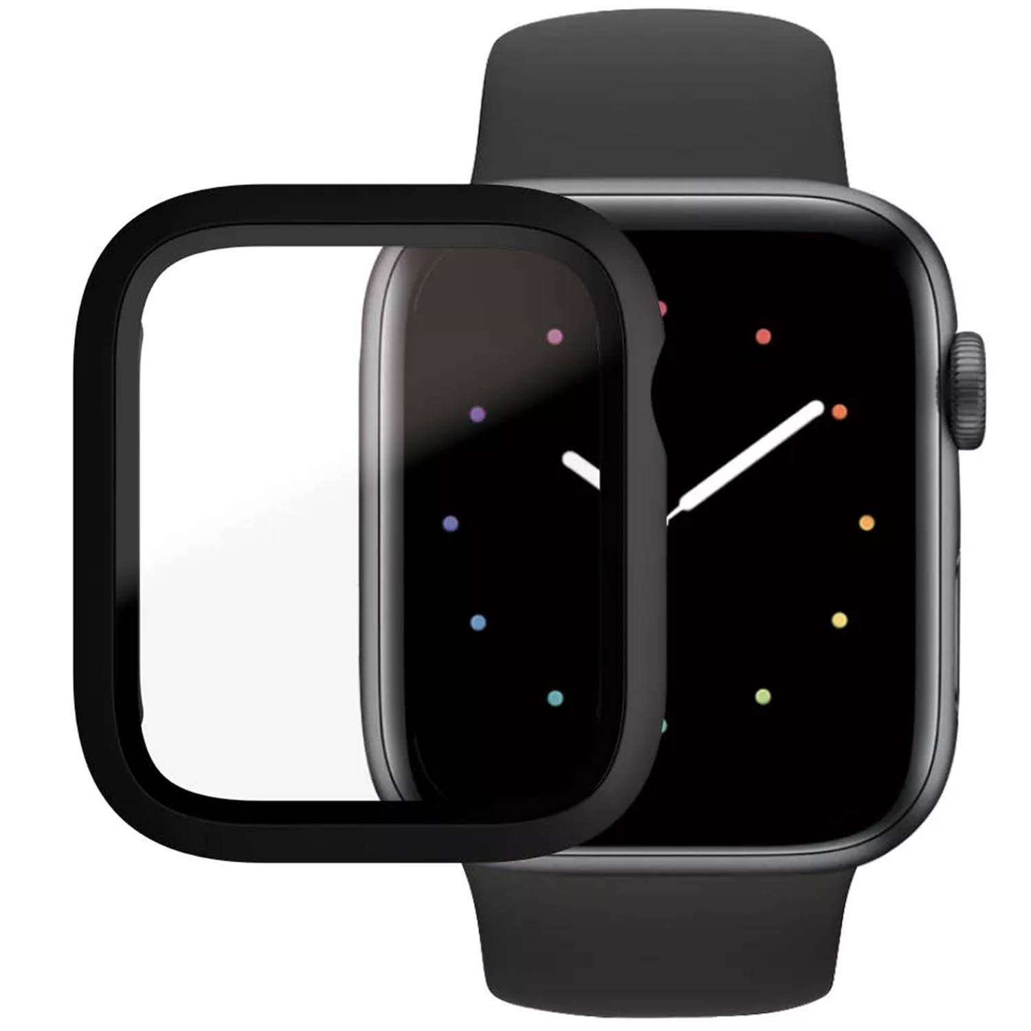 PanzerGlass Full Body Case Apple Watch Series 4-6 / SE 44 mm – Zwart