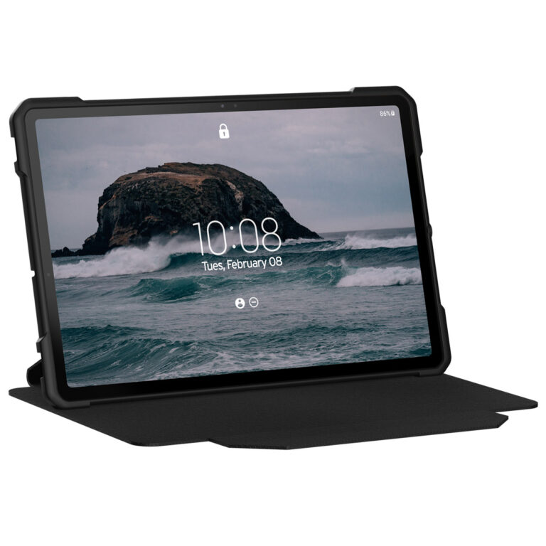 UAG Metropolis Bookcase Samsung Galaxy Tab S8 / S7 - Zwart - Afbeelding 5