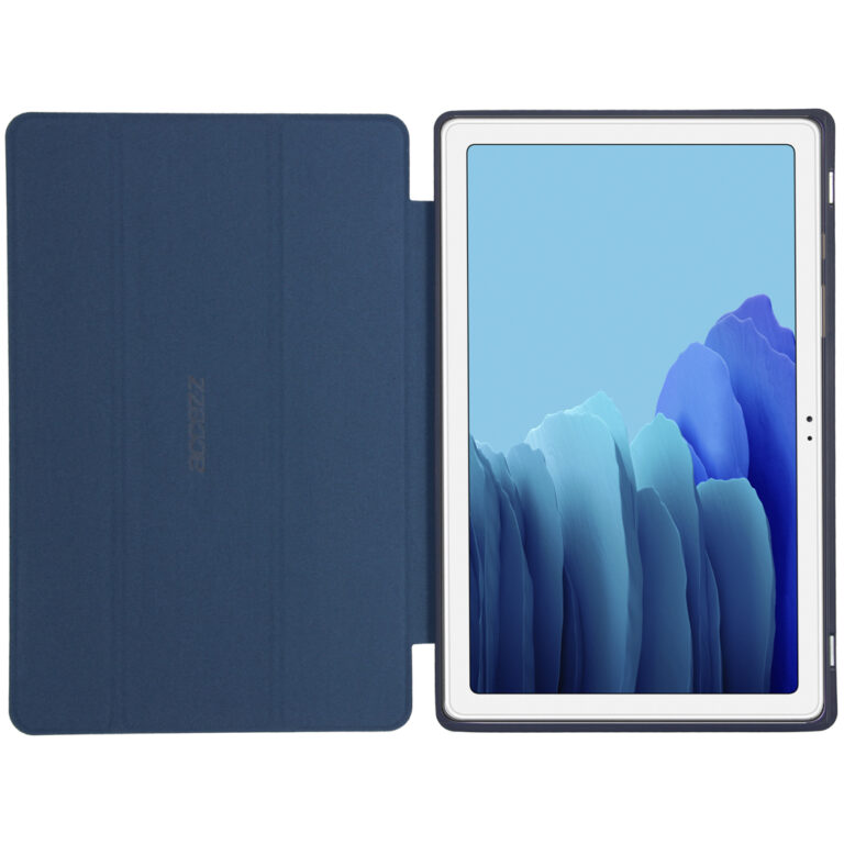 Accezz Smart Silicone Bookcase Samsung Galaxy Tab A7 - Donkerblauw - Afbeelding 9