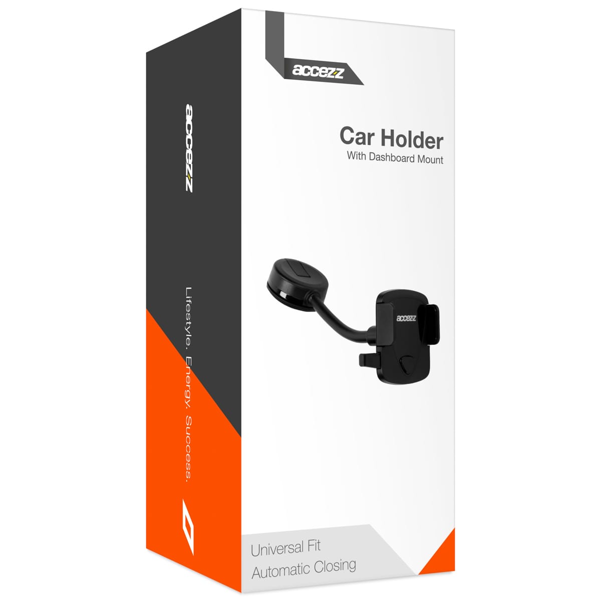 Accezz Telefoonhouder auto – Universeel – Dashboard – Zwart
