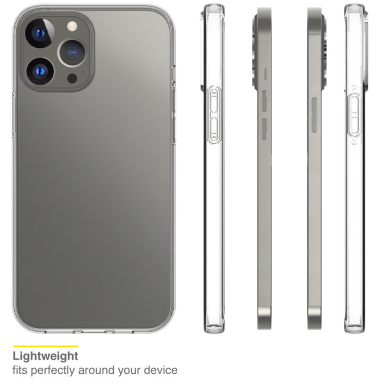 Accezz Clear Backcover iPhone 13 Pro Max - Transparant - Afbeelding 2
