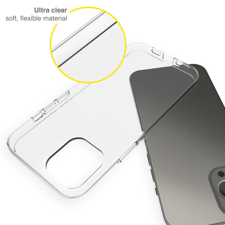 Accezz Clear Backcover iPhone 13 Pro Max - Transparant - Afbeelding 3