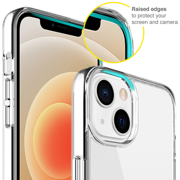 Accezz Xtreme Impact Backcover iPhone 13 Mini - Transparant - Afbeelding 5