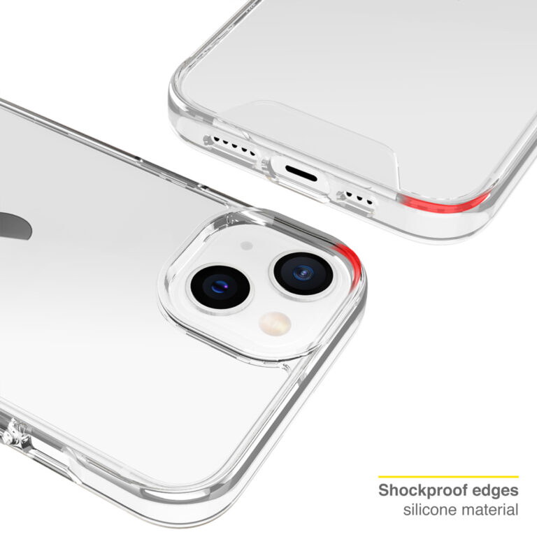 Accezz Xtreme Impact Backcover iPhone 13 Mini - Transparant - Afbeelding 4
