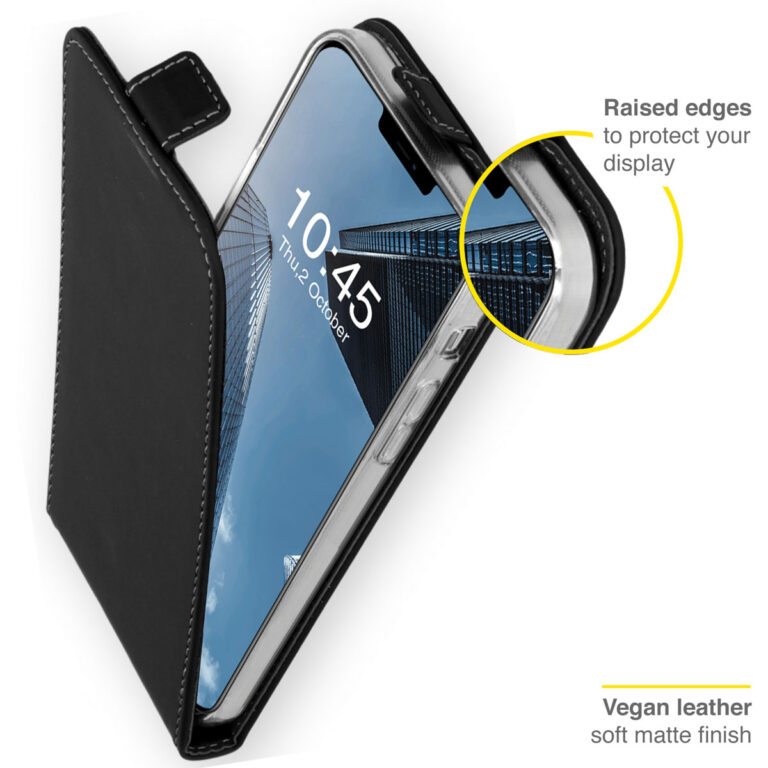 Accezz Flipcase iPhone 13 Pro - Zwart - Afbeelding 3