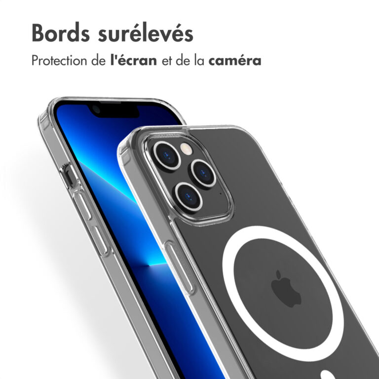 Accezz Clear Backcover met MagSafe iPhone 13 Pro Max - Transparant - Afbeelding 10