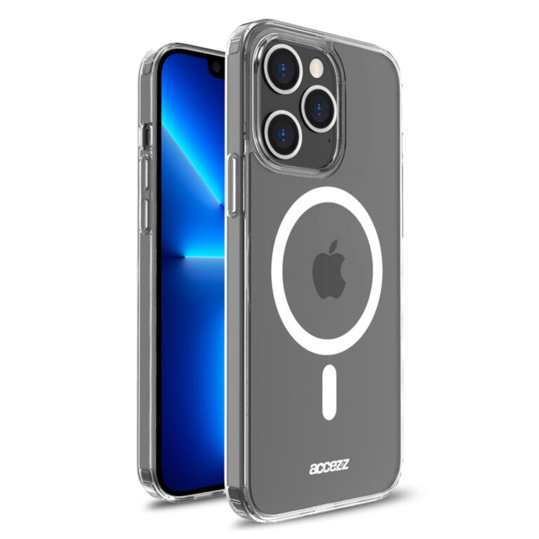 Accezz Clear Backcover met MagSafe iPhone 13 Pro Max - Transparant - Afbeelding 3