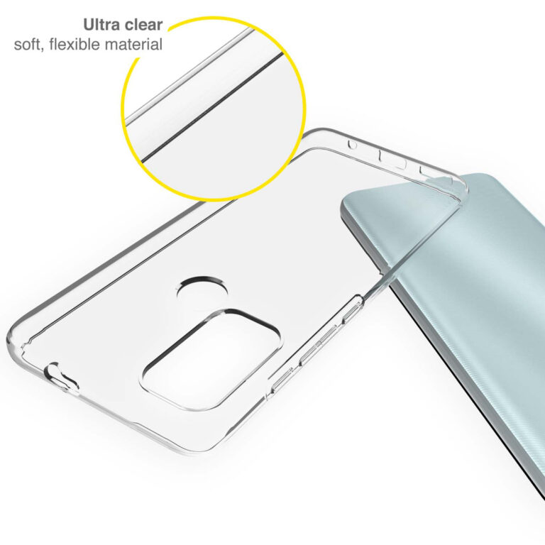 Accezz Clear Backcover Motorola Moto G60s - Transparant - Afbeelding 2