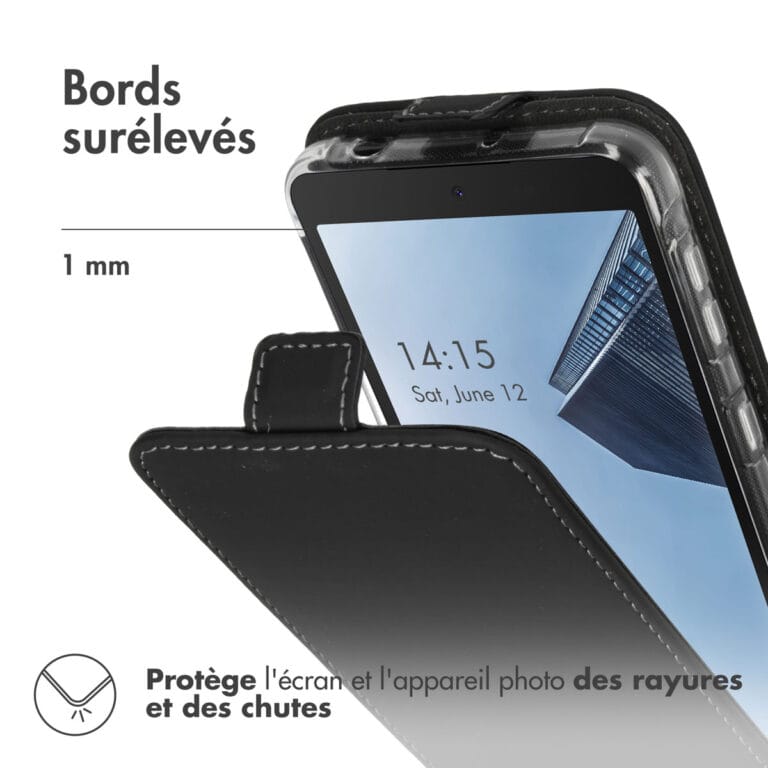 Accezz Flipcase Samsung Galaxy Xcover 5 - Zwart - Afbeelding 4