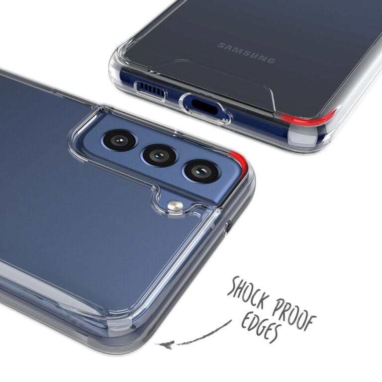Accezz Xtreme Impact Backcover Samsung Galaxy S21 FE - Transparant - Afbeelding 6