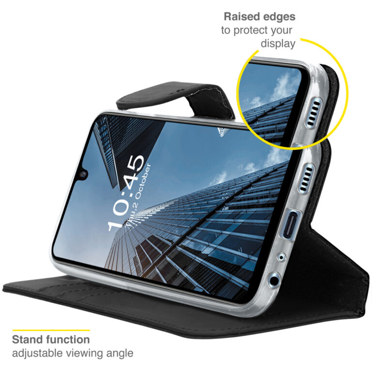 Accezz Wallet Softcase Bookcase Samsung Galaxy A32 (4G) - Zwart - Afbeelding 4