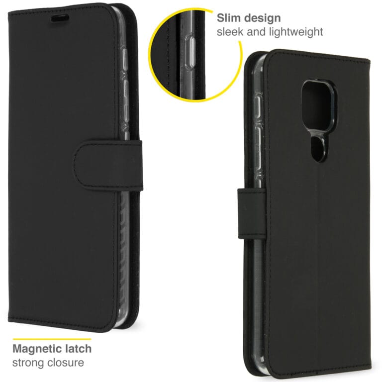 Accezz Wallet Softcase Bookcase Motorola Moto E7 Plus / G9 Play - Zwart - Afbeelding 3
