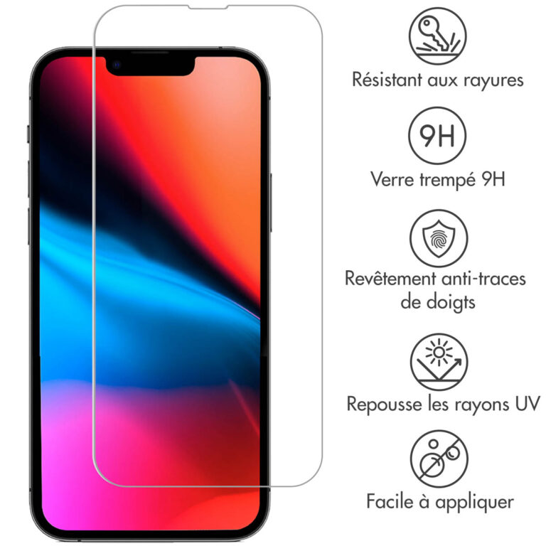 Selencia Gehard Glas Screenprotector iPhone 13 Pro Max / 14 Plus - Afbeelding 3