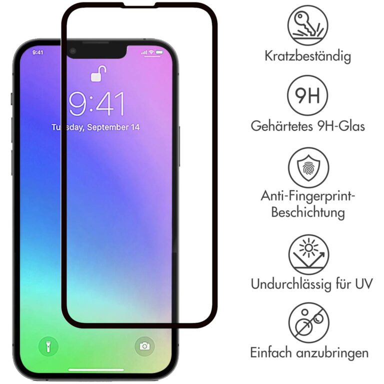 Selencia Gehard Glas Premium Screenprotector iPhone 13 Mini - Afbeelding 4