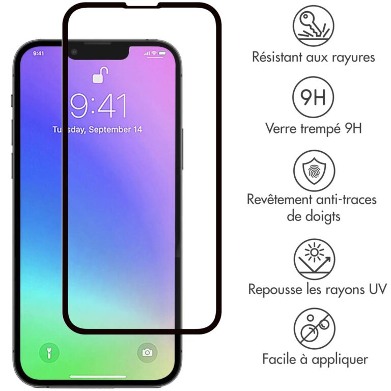 Selencia Gehard Glas Premium Screenprotector iPhone 13 Mini - Afbeelding 3