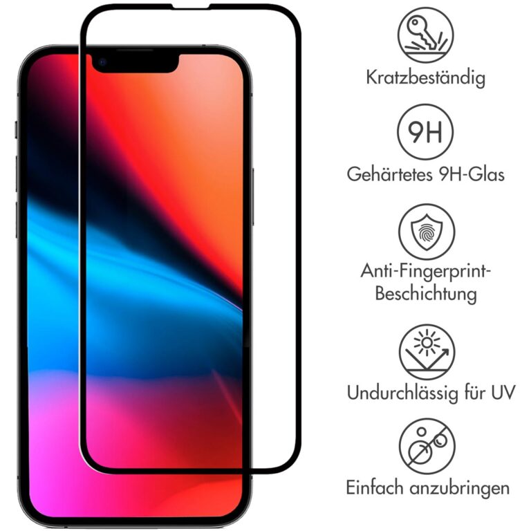 Selencia Gehard Glas Premium Screenprotector iPhone 13 Pro Max / 14 Plus - Afbeelding 4