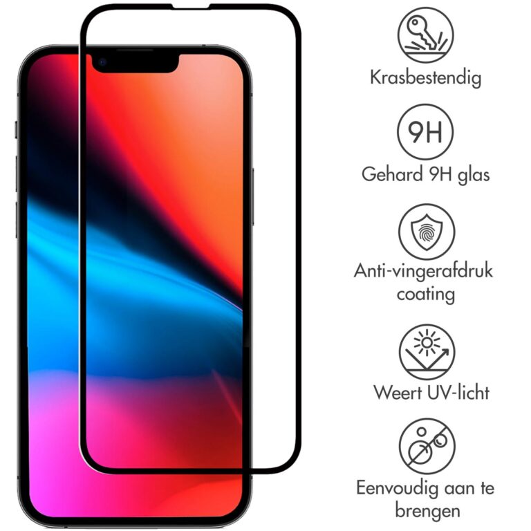 Selencia Gehard Glas Premium Screenprotector iPhone 13 Pro Max / 14 Plus - Afbeelding 2