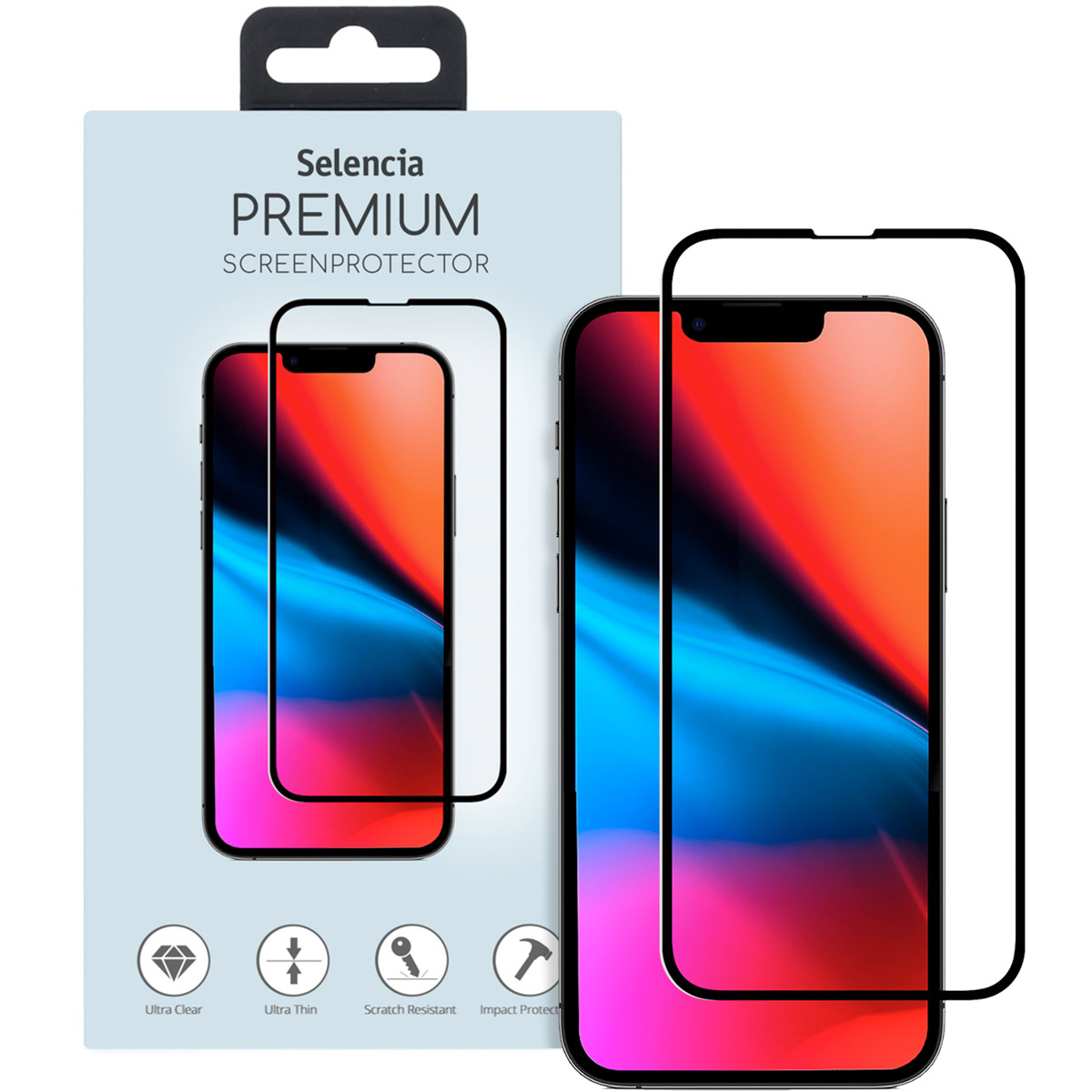 Selencia Gehard Glas Premium Screenprotector iPhone 13 Pro Max / 14 Plus