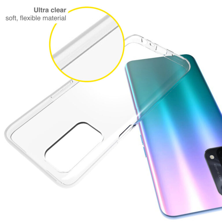 Accezz Clear Backcover Oppo A74 (5G) / A54 (5G) - Transparant - Afbeelding 5