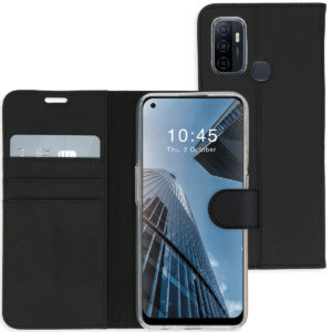 Accezz Wallet Softcase Bookcase Oppo A53 / Oppo A53s - Zwart