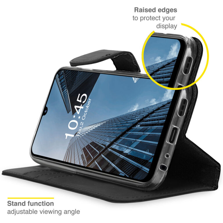 Accezz Wallet Softcase Bookcase Oppo Reno3 / A91 - Zwart - Afbeelding 4
