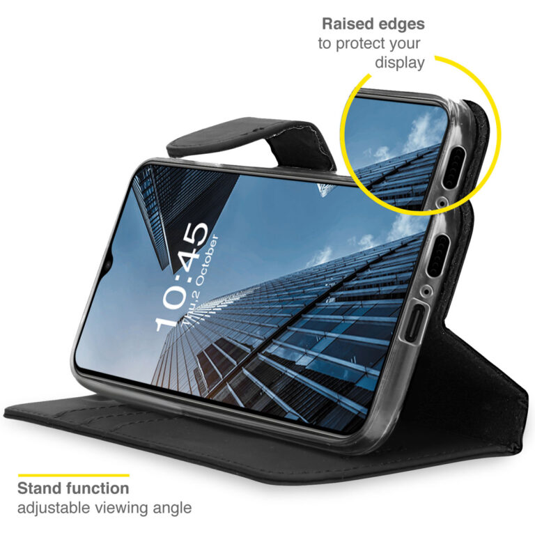 Accezz Wallet Softcase Bookcase Xiaomi Mi 10 Lite - Zwart - Afbeelding 4