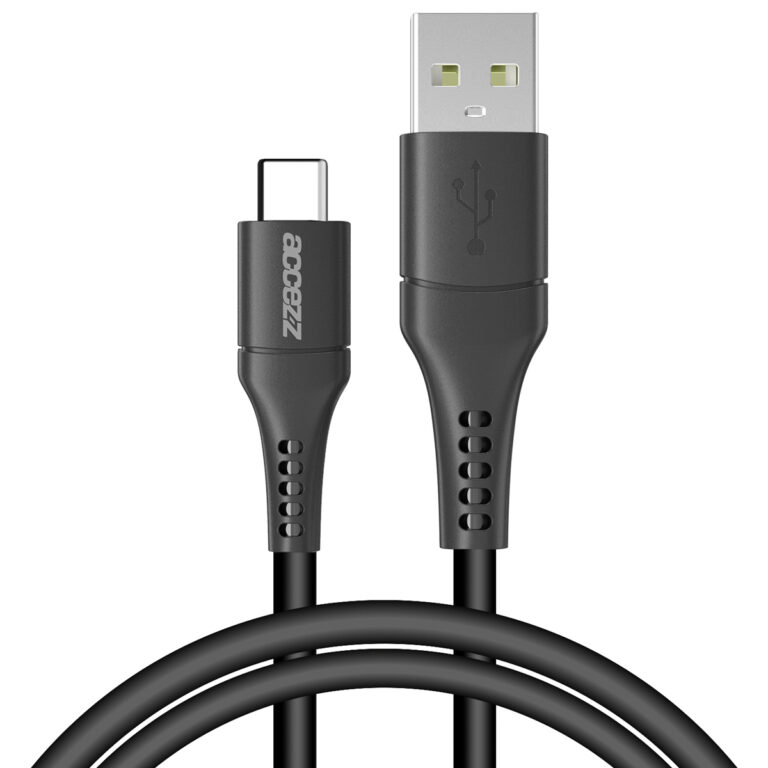 Accezz Wall Charger met USB-C naar USB kabel - Oplader - 20 Watt - 1 meter - Zwart - Afbeelding 4