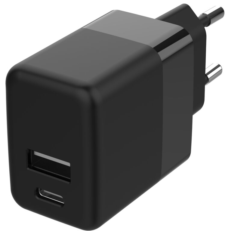Accezz Wall Charger met USB-C naar USB kabel - Oplader - 20 Watt - 1 meter - Zwart - Afbeelding 3