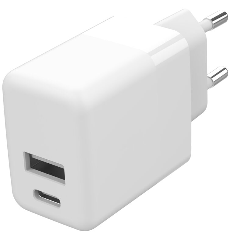 Accezz Wall Charger met Lightning naar USB-C kabel - Oplader - MFi certificering - 20 Watt - 1 meter - Wit - Afbeelding 3