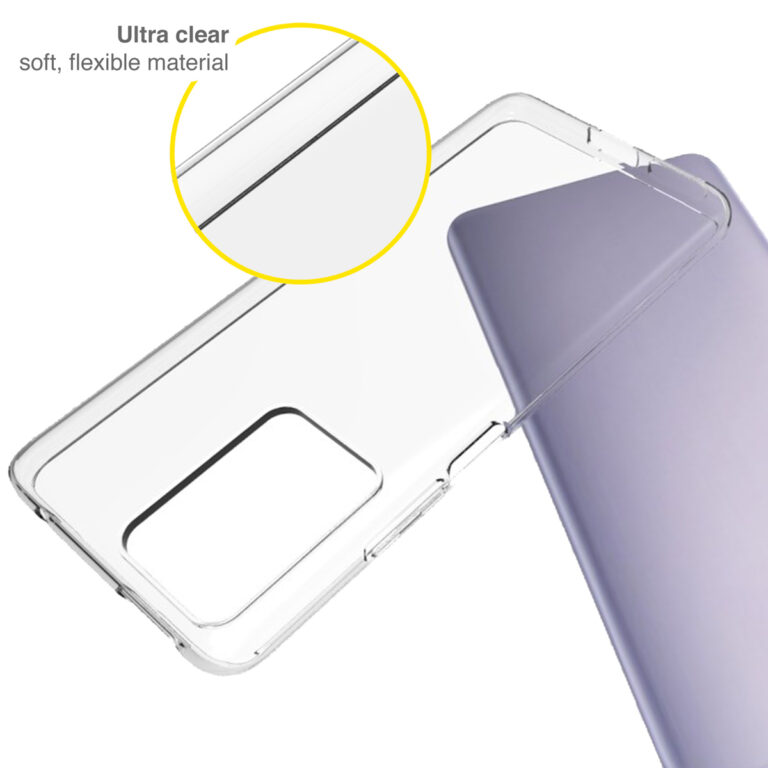 Accezz Clear Backcover Xiaomi 11T (Pro) - Transparant - Afbeelding 4