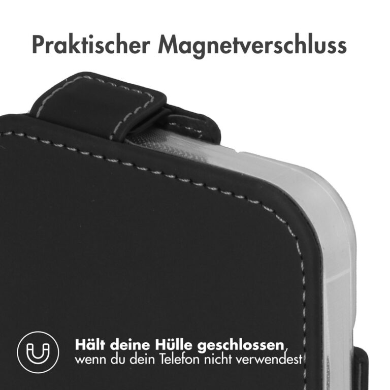 Accezz Flipcase iPhone 14 - Zwart - Afbeelding 7