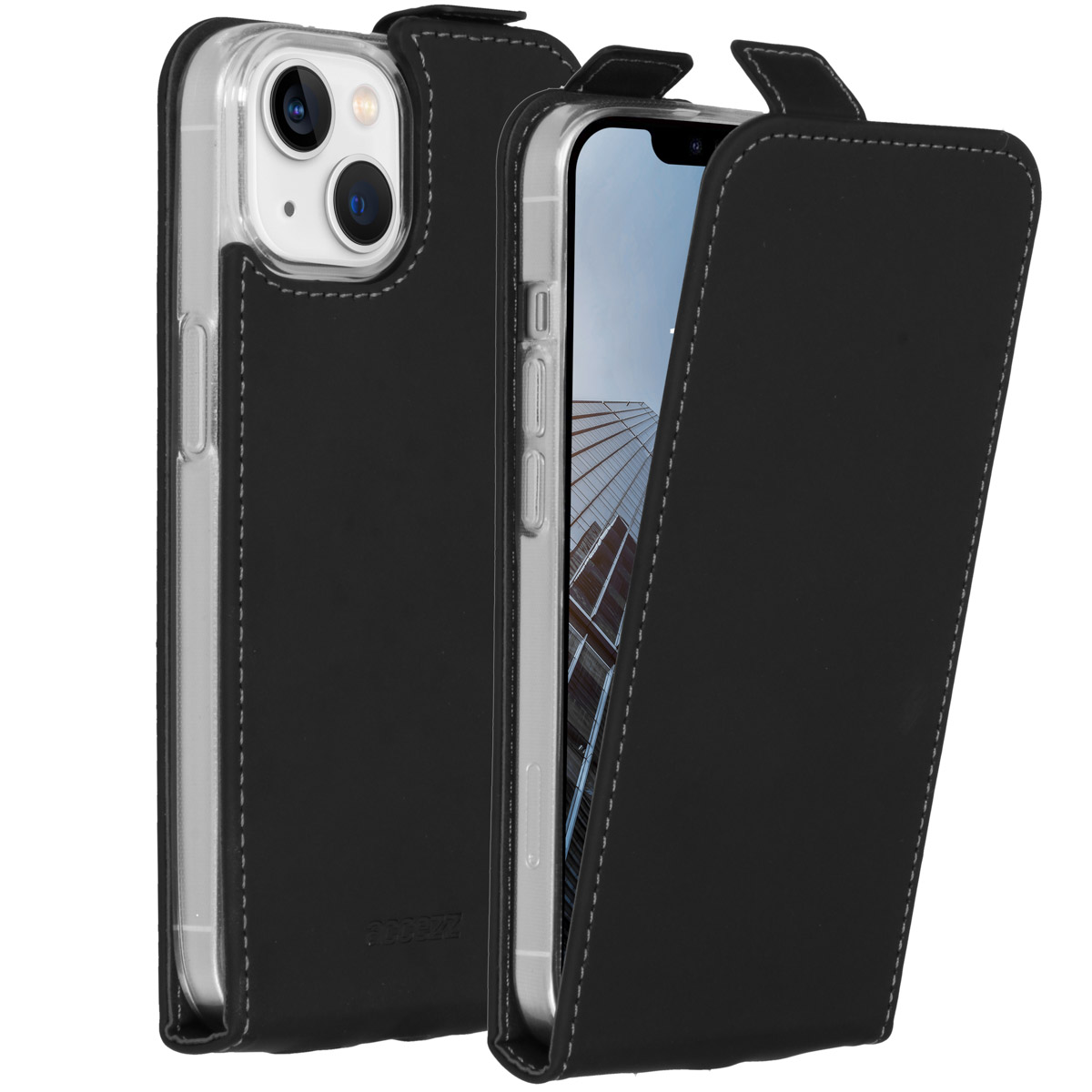 Accezz Flipcase iPhone 14 – Zwart