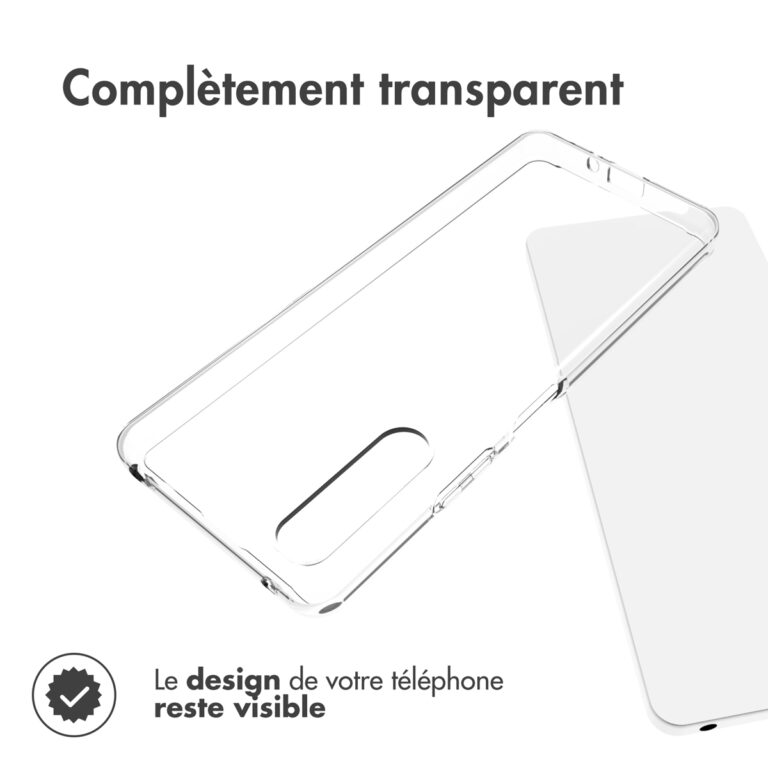 Accezz Clear Backcover Sony Xperia 10 IV - Transparant - Afbeelding 9