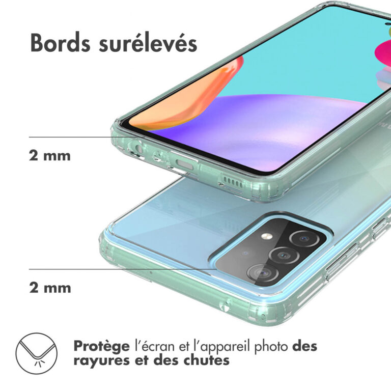 Accezz Xtreme Impact Backcover Samsung Galaxy A52(s) (5G/4G) - Transparant - Afbeelding 8