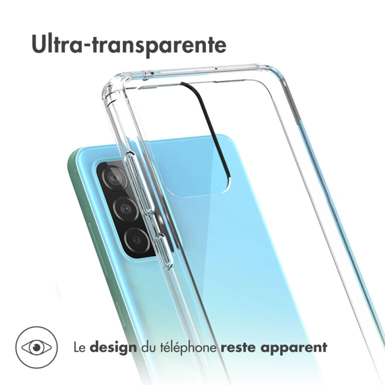 Accezz Xtreme Impact Backcover Samsung Galaxy A52(s) (5G/4G) - Transparant - Afbeelding 7