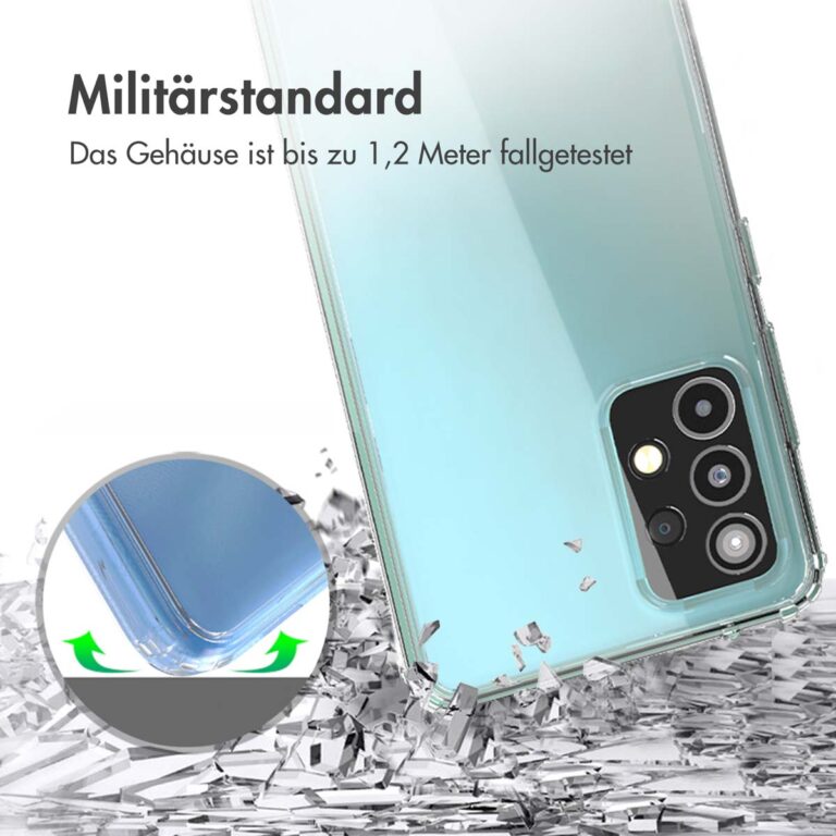 Accezz Xtreme Impact Backcover Samsung Galaxy A52(s) (5G/4G) - Transparant - Afbeelding 9