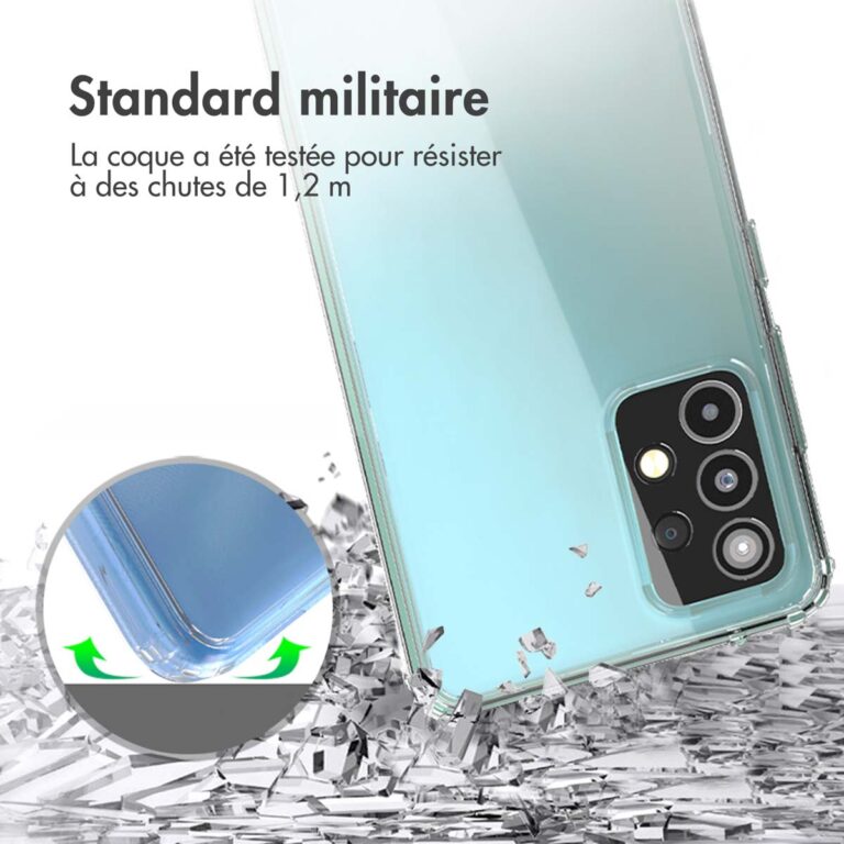 Accezz Xtreme Impact Backcover Samsung Galaxy A52(s) (5G/4G) - Transparant - Afbeelding 6
