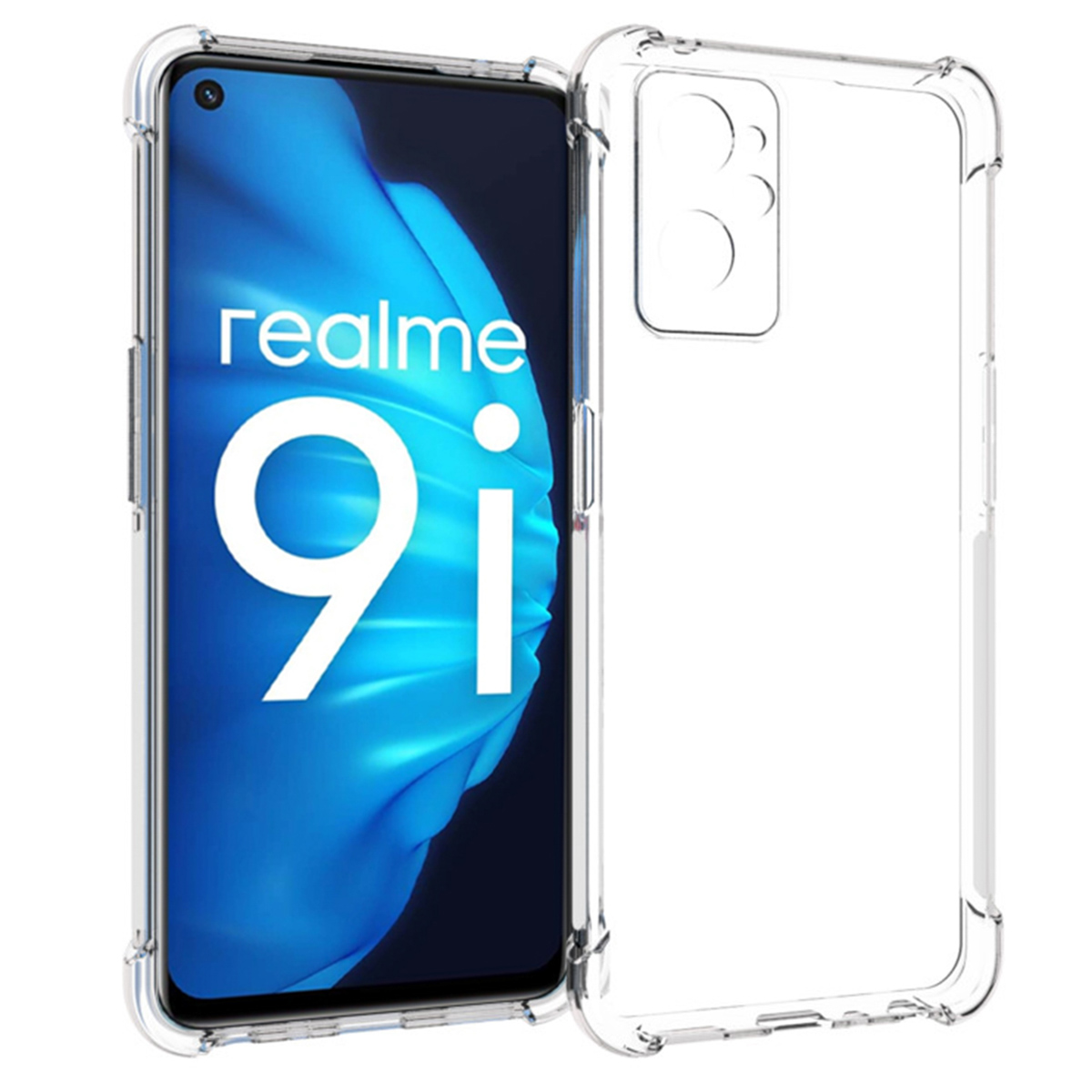 Accezz Clear Backcover Realme 9i – Transparant