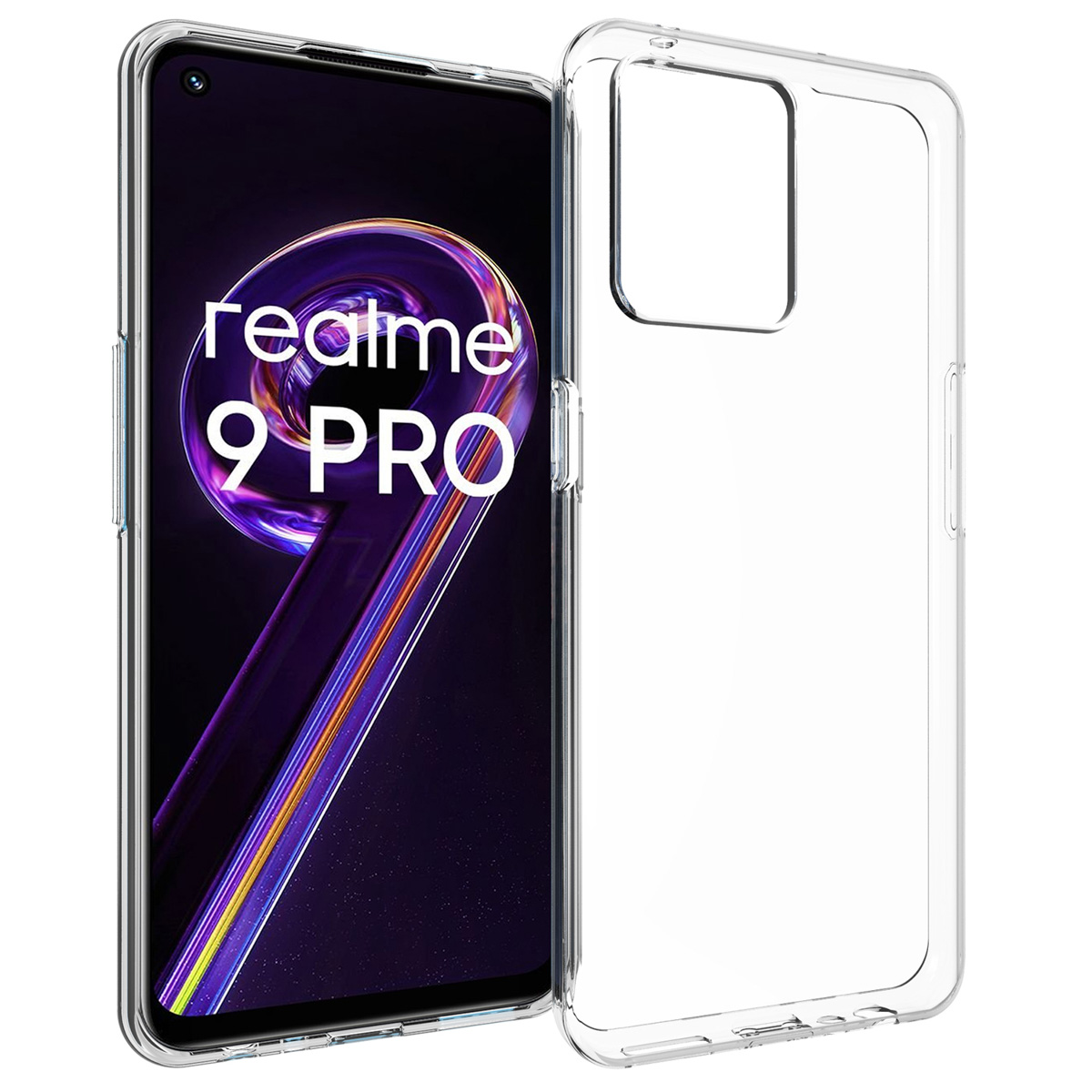 Accezz Clear Backcover Realme 9 Pro Plus – Transparant