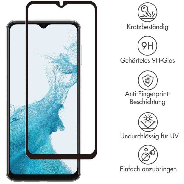 Selencia Gehard Glas Premium Screenprotector Samsung Galaxy A23 (5G) - Afbeelding 4
