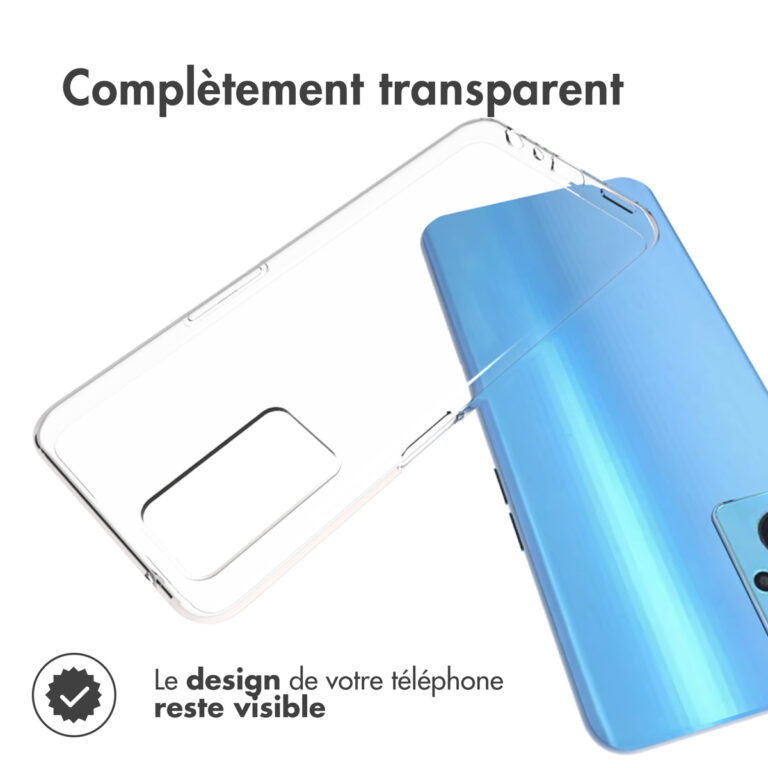 Accezz Clear Backcover Oppo A96 5G - Transparant - Afbeelding 7