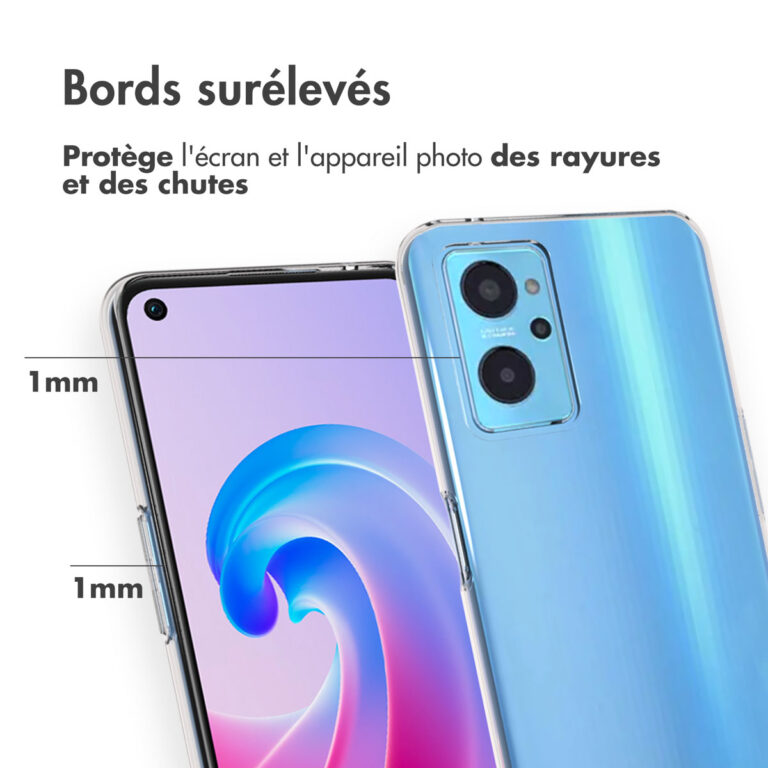 Accezz Clear Backcover Oppo A96 5G - Transparant - Afbeelding 6