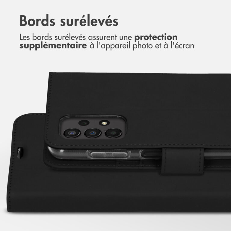 Accezz Wallet Softcase Bookcase Samsung Galaxy A13 (4G) - Zwart - Afbeelding 6