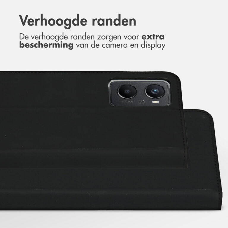 Accezz Wallet Softcase Bookcase Oppo A96 5G - Zwart - Afbeelding 3
