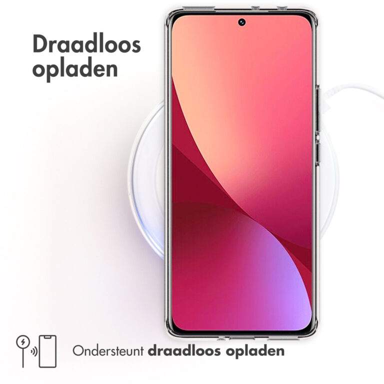 Accezz Clear Backcover Xiaomi 12 Pro - Transparant - Afbeelding 2