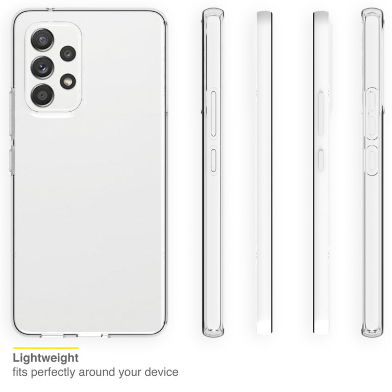 Accezz Clear Backcover Samsung Galaxy A53 - Transparant - Afbeelding 4