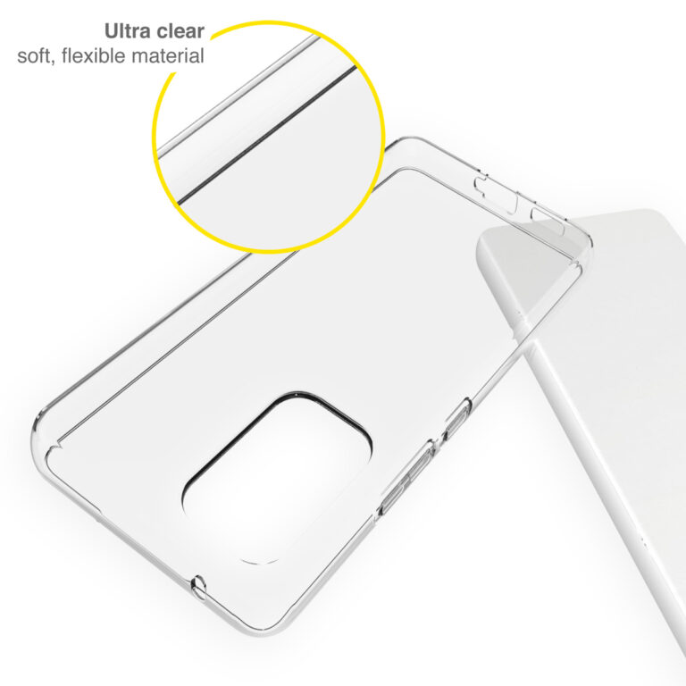 Accezz Clear Backcover Samsung Galaxy A53 - Transparant - Afbeelding 3